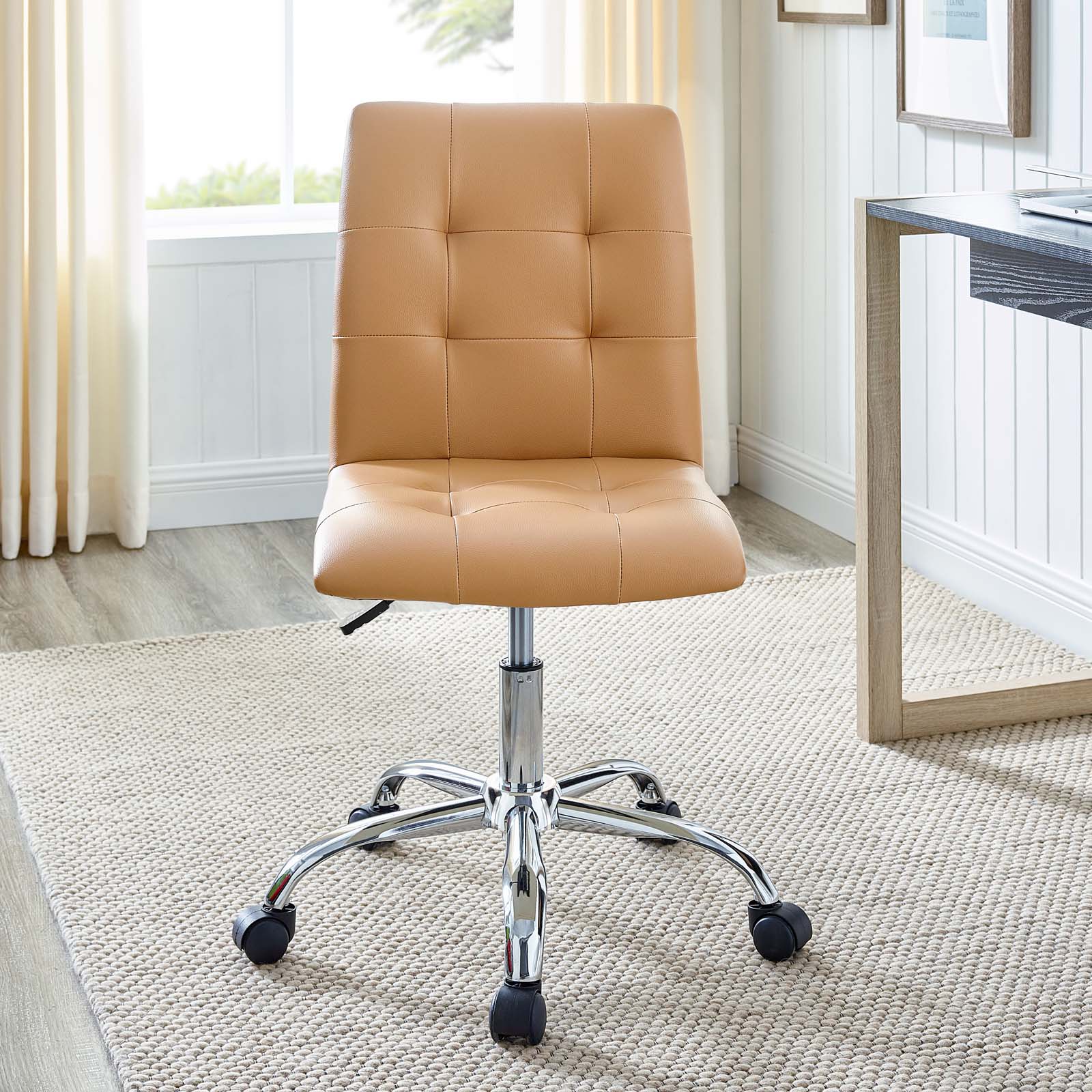 Prim Armless Mid Back Office Chair