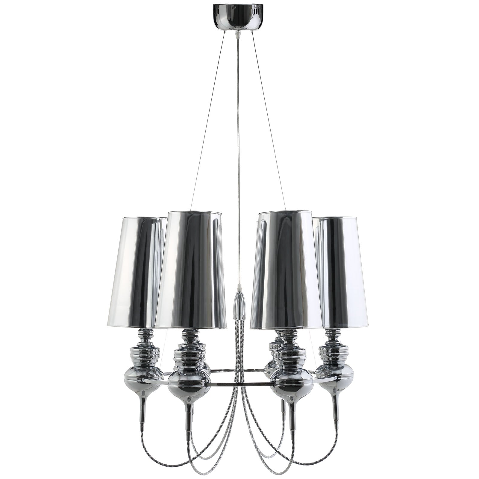 Tapestry Stainless Steel Chandelier