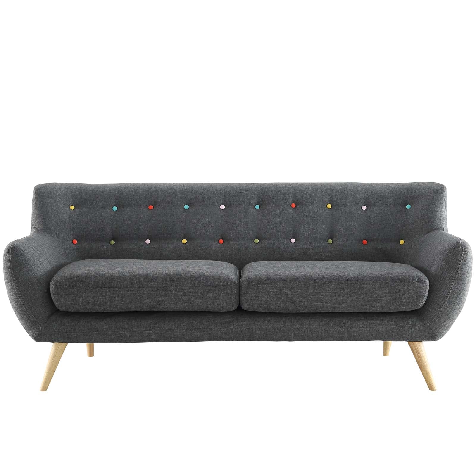 Remark Upholstered Fabric Sofa