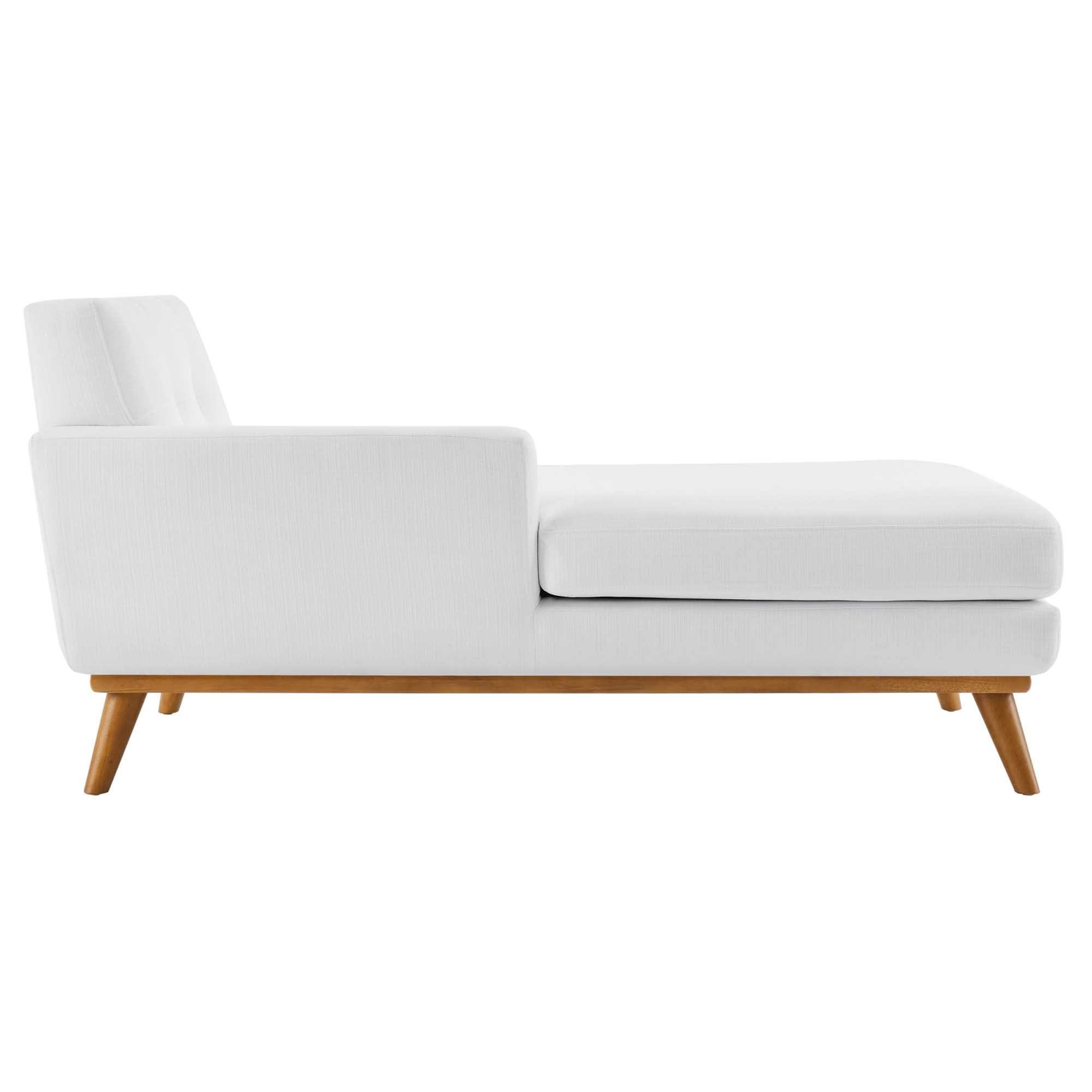 Engage Left-Facing Upholstered Fabric Chaise