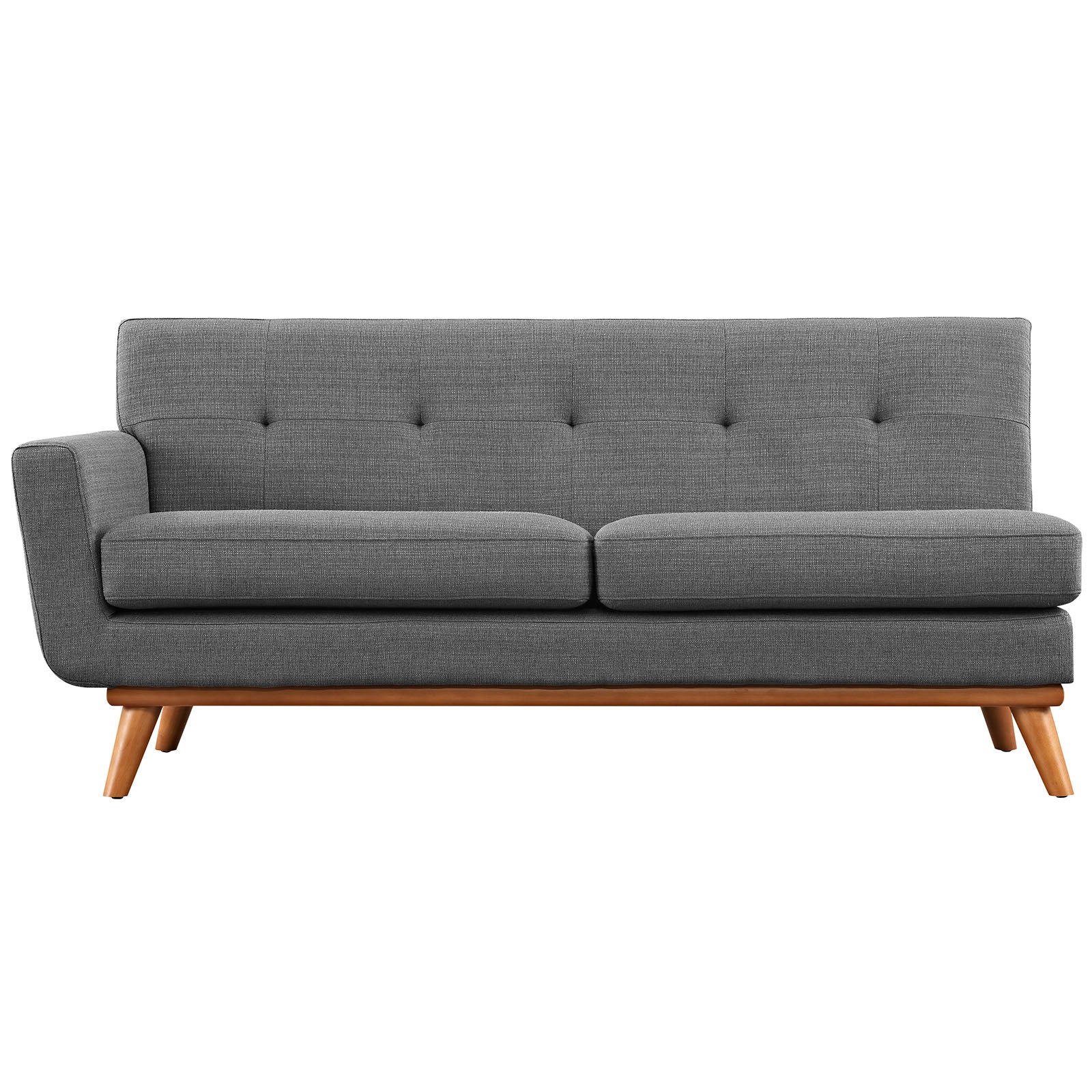 Engage Left-Arm Upholstered Fabric Loveseat