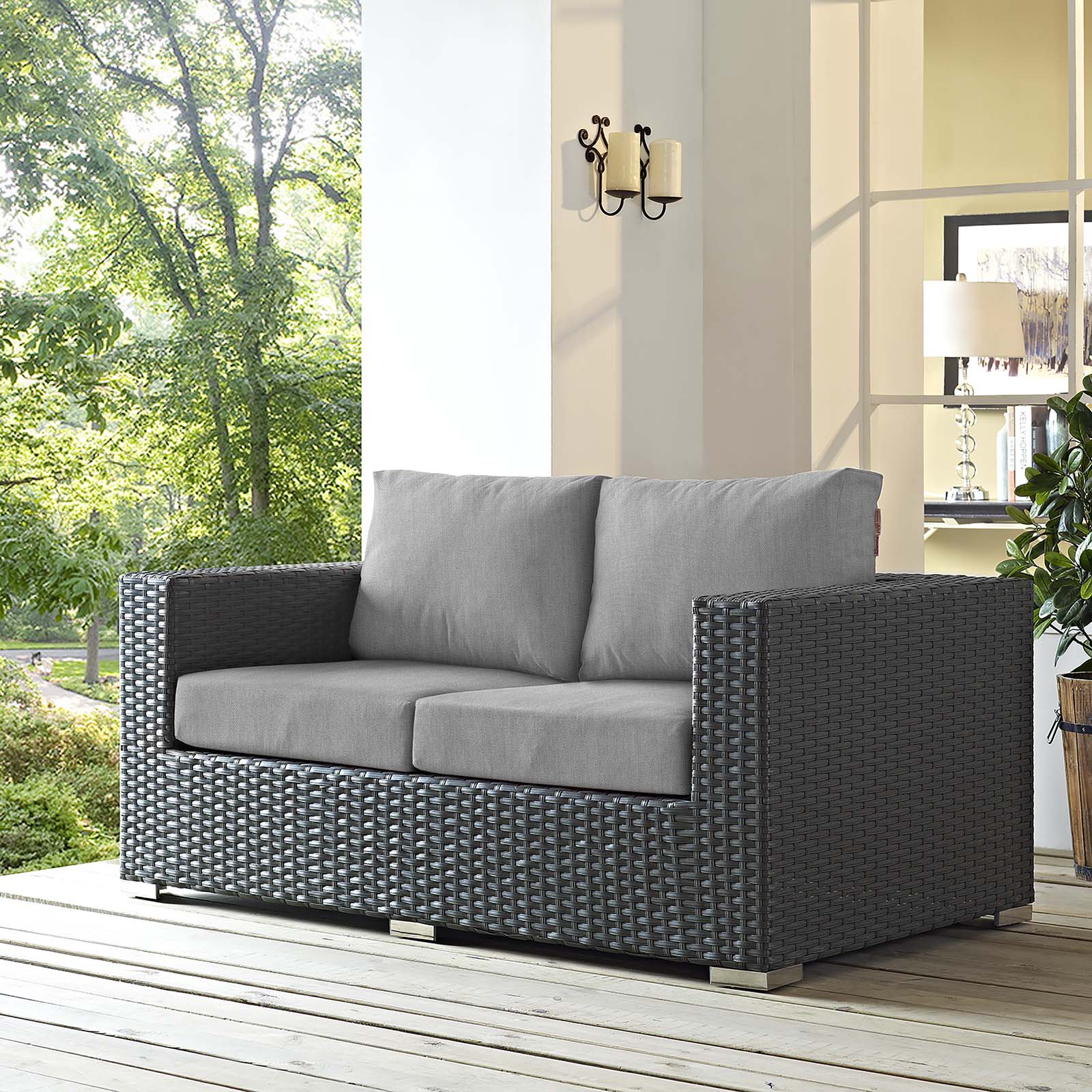 Sojourn Outdoor Patio Sunbrella® Loveseat