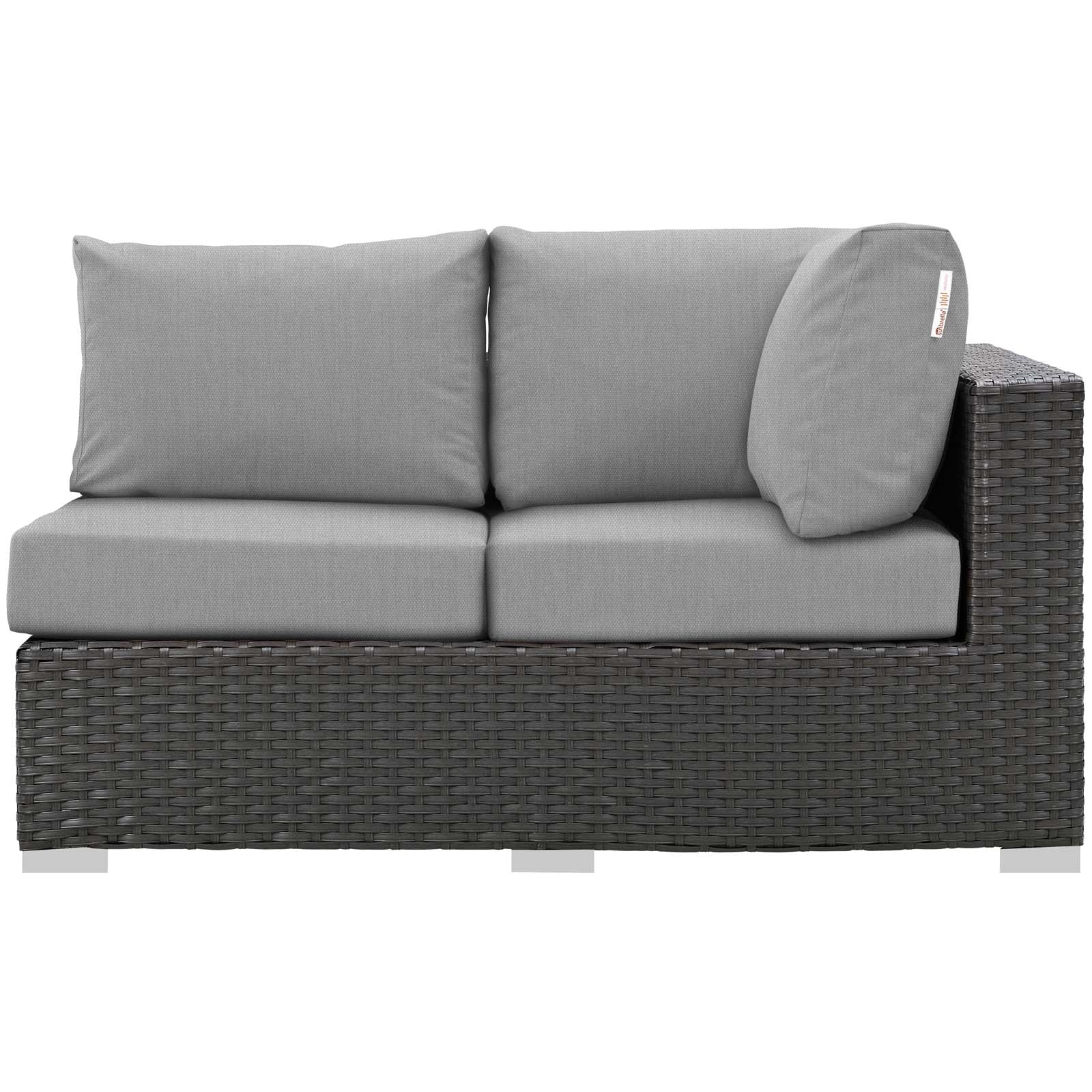 Sojourn Outdoor Patio Sunbrella® Right Arm Loveseat