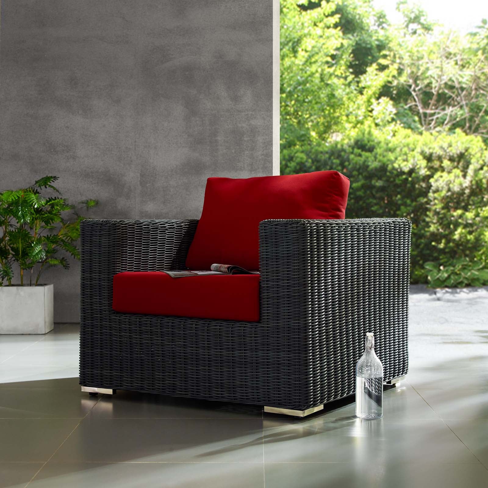 Summon Outdoor Patio Fabric Sunbrella® Armchair