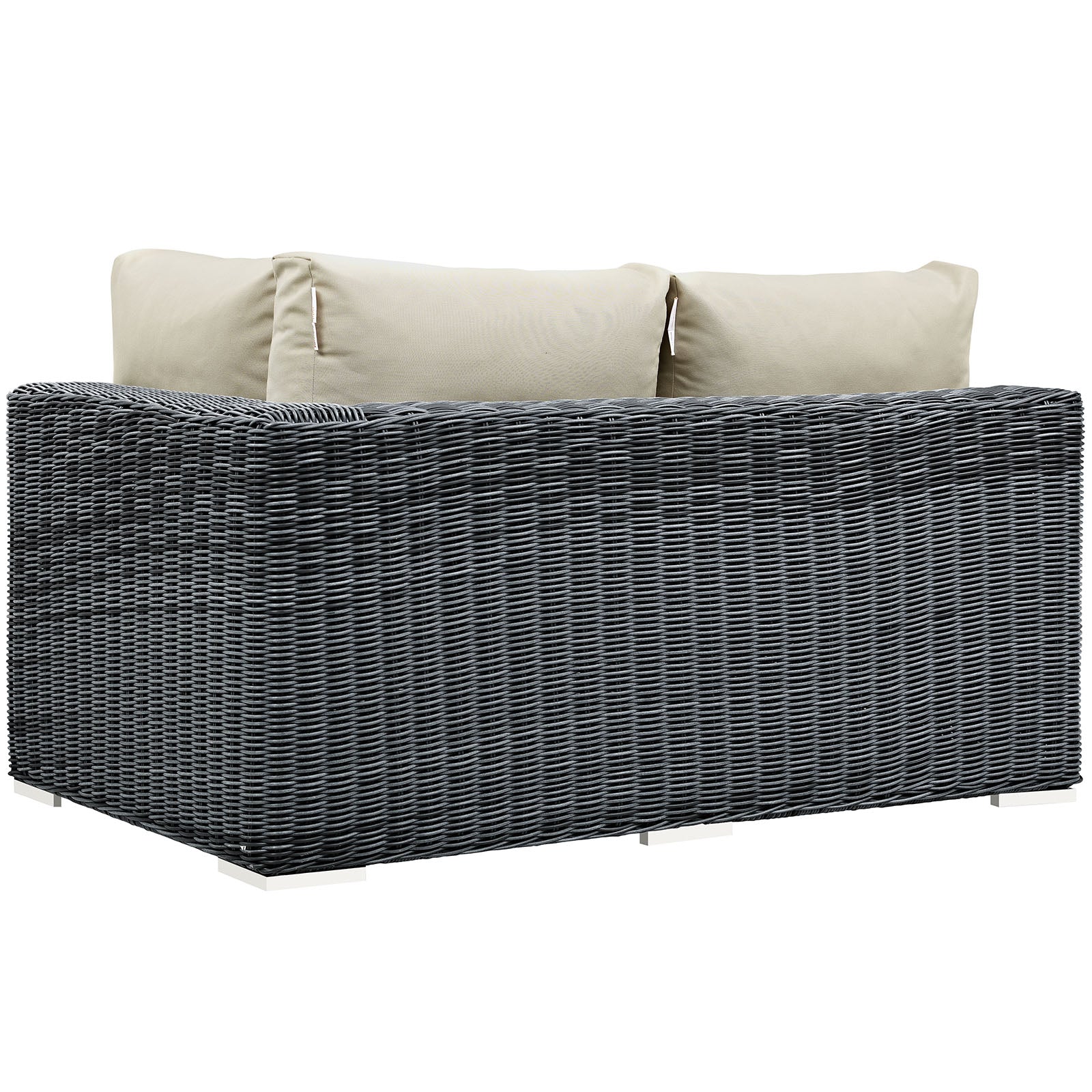 Summon Outdoor Patio Sunbrella® Right Arm Loveseat