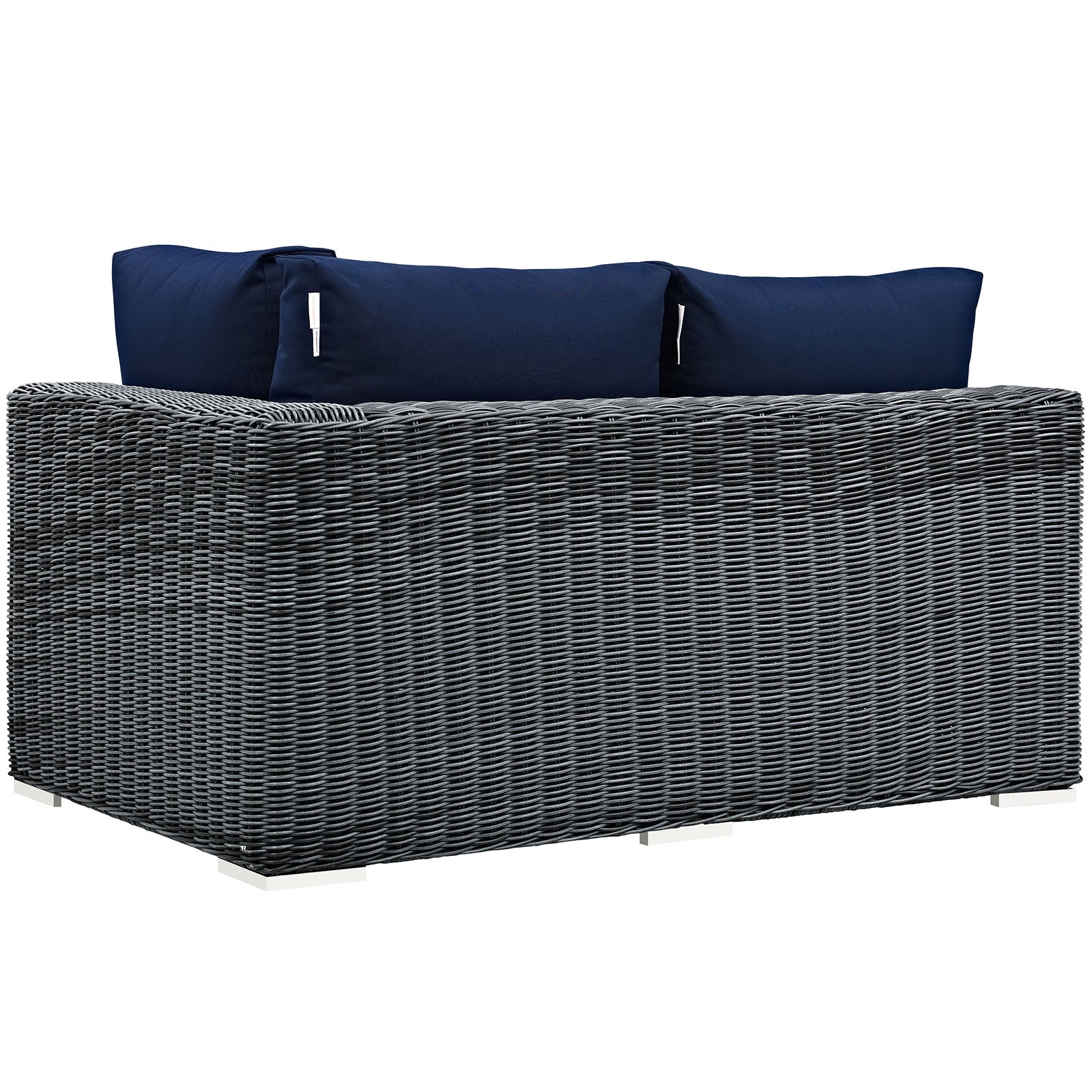 Summon Outdoor Patio Sunbrella® Right Arm Loveseat