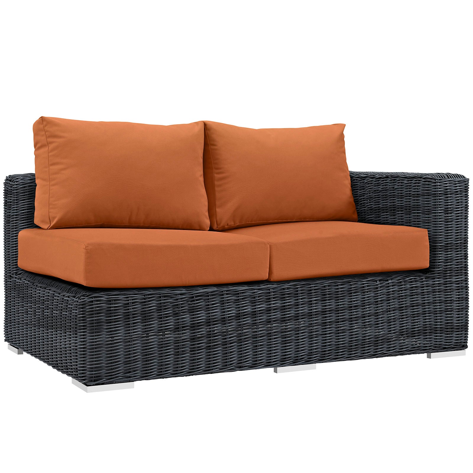 Summon Outdoor Patio Sunbrella® Right Arm Loveseat