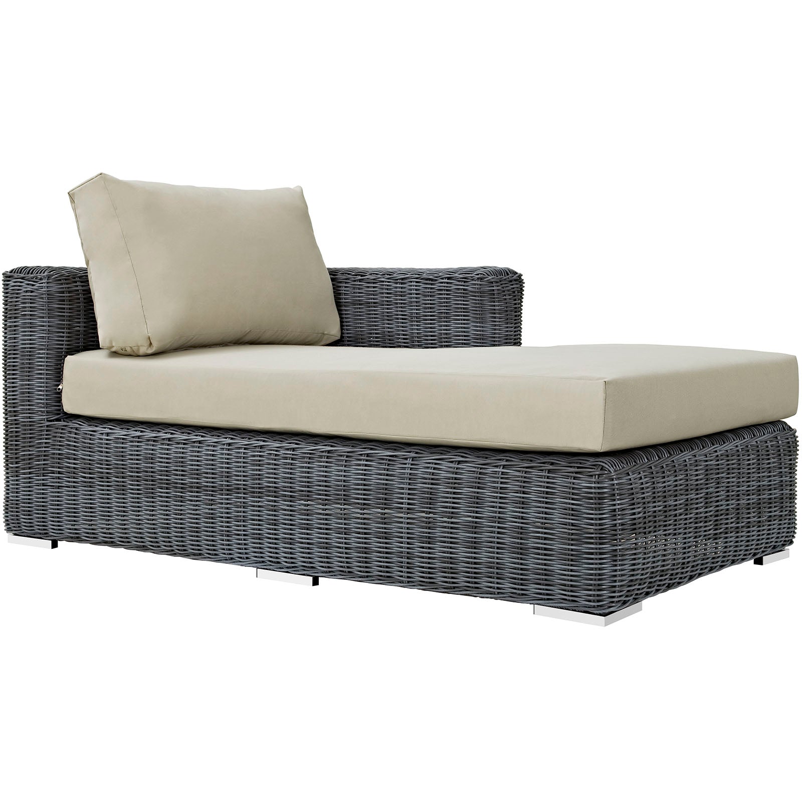 Summon Outdoor Patio Sunbrella® Right Arm Chaise