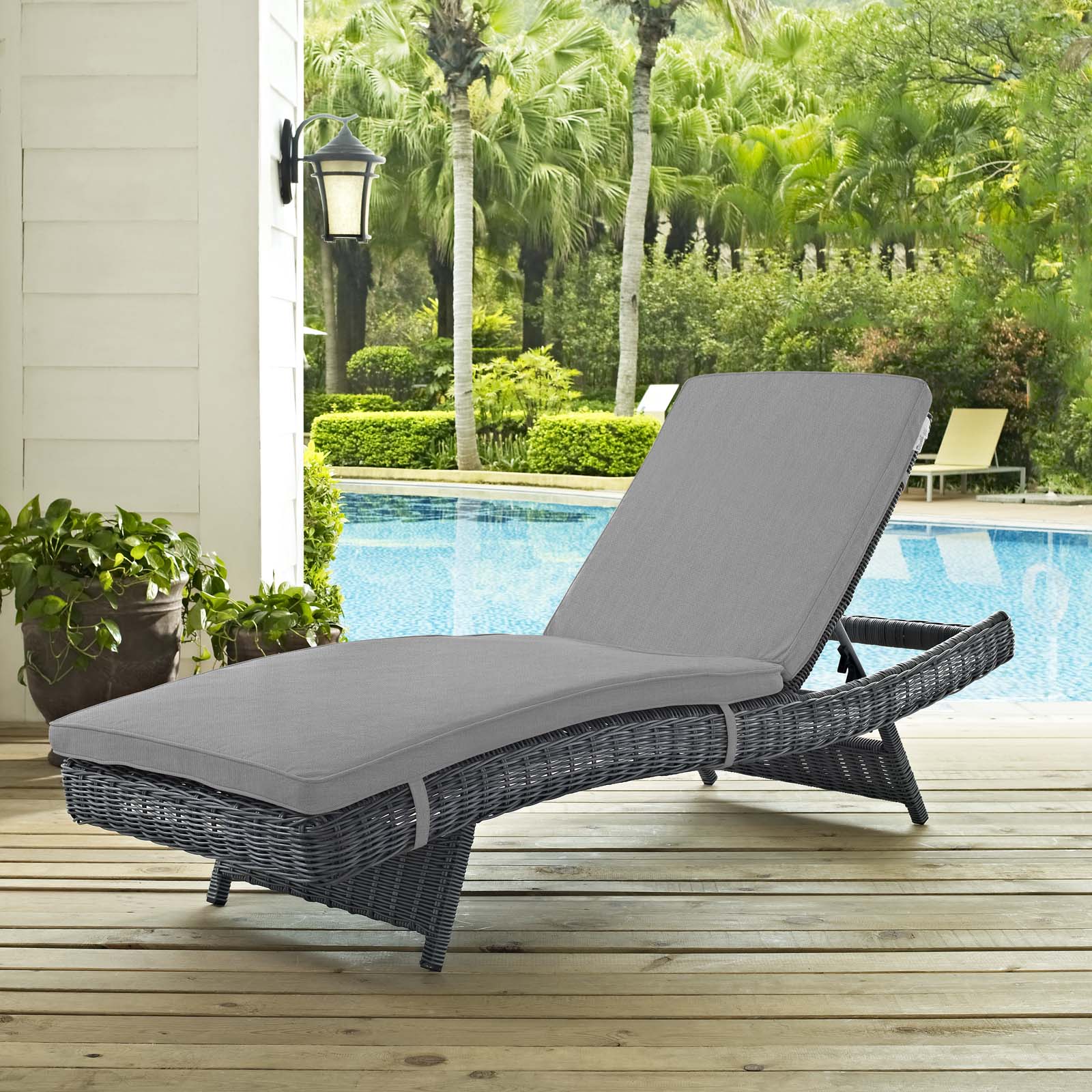 Summon Outdoor Patio Sunbrella® Chaise