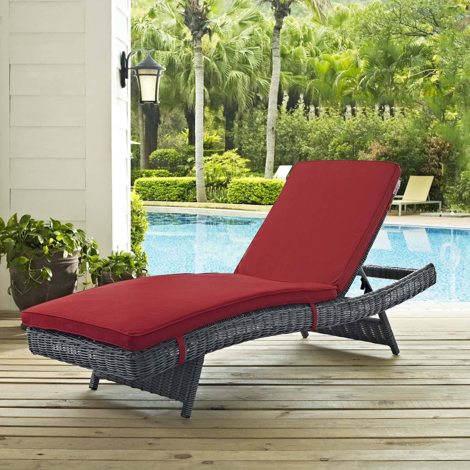 Summon Outdoor Patio Sunbrella® Chaise