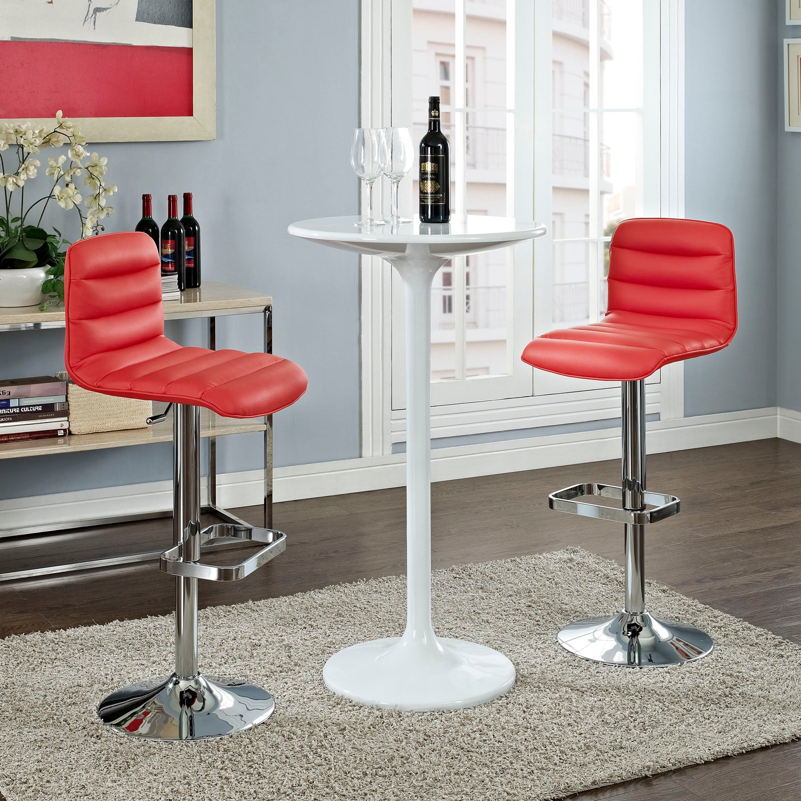 Ripple Bar Stool Set of 2