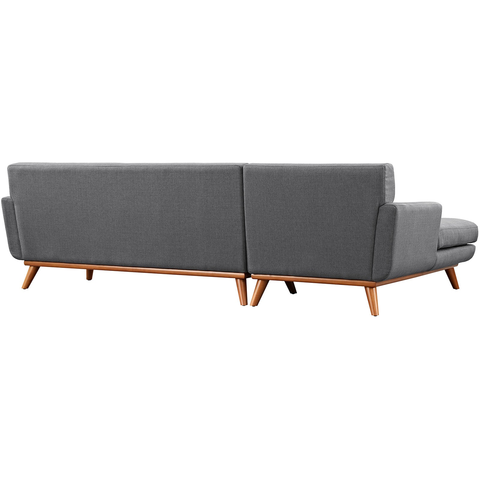 Engage Left-Facing Upholstered Fabric Sectional Sofa