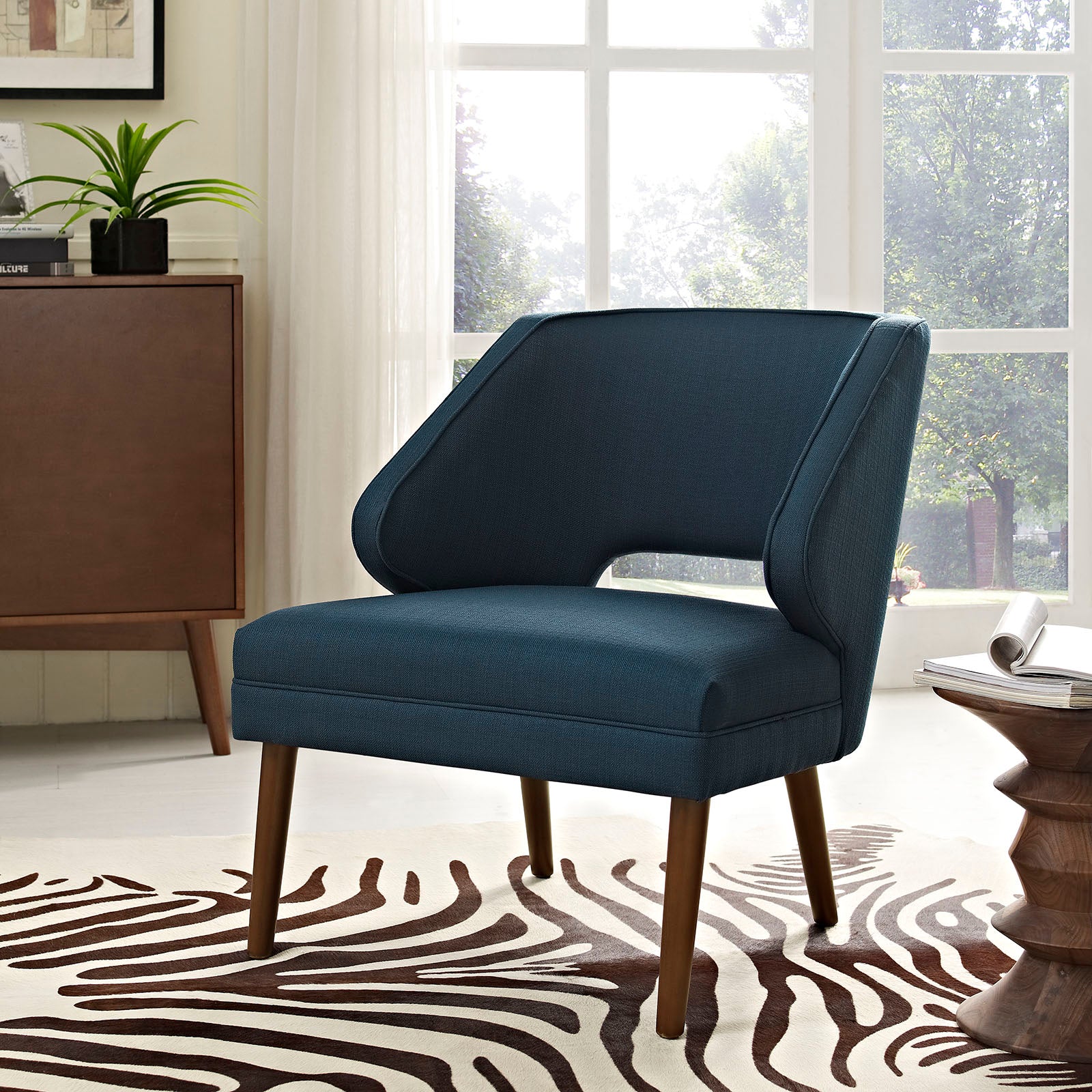 Dock Upholstered Fabric Armchair