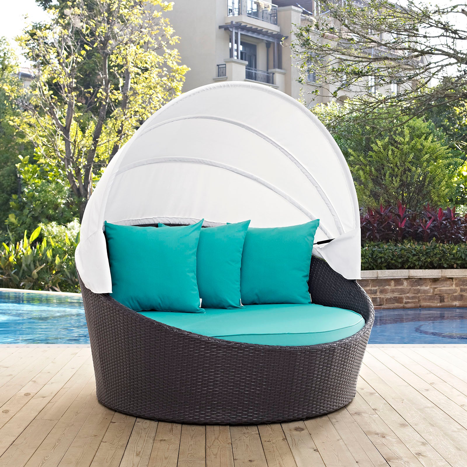 Convene Canopy Outdoor Patio Daybed