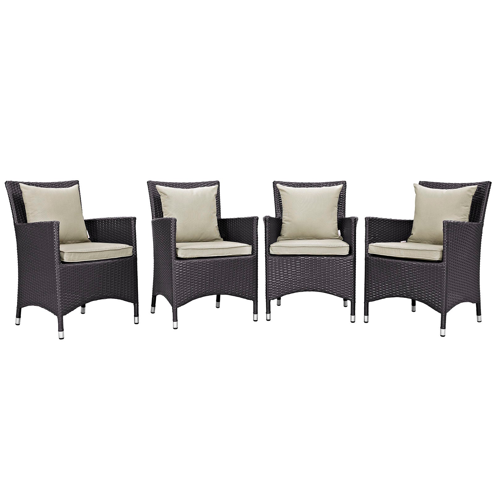 Convene 4 Piece Outdoor Patio Dining Set