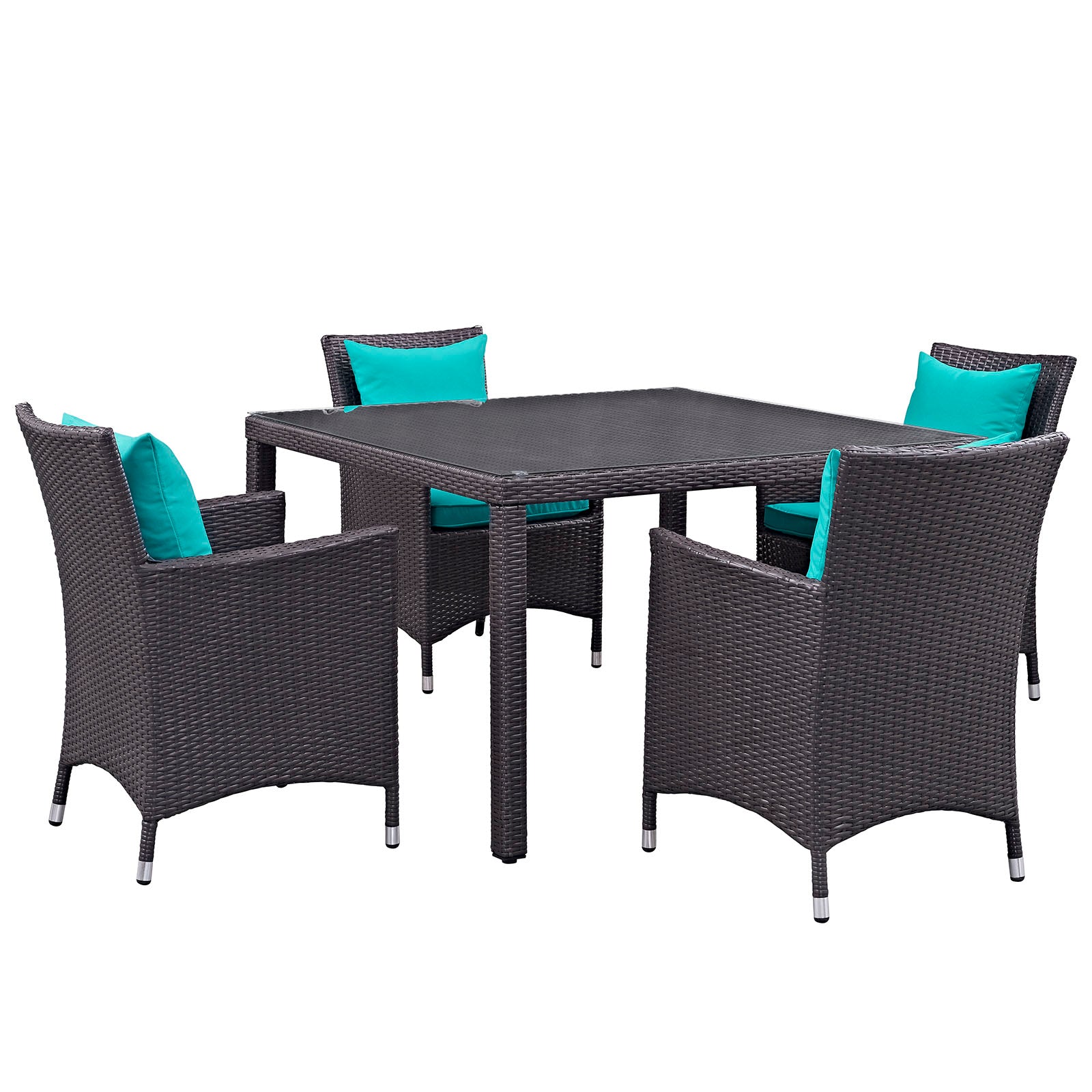 Convene 5 Piece Outdoor Patio Dining Set