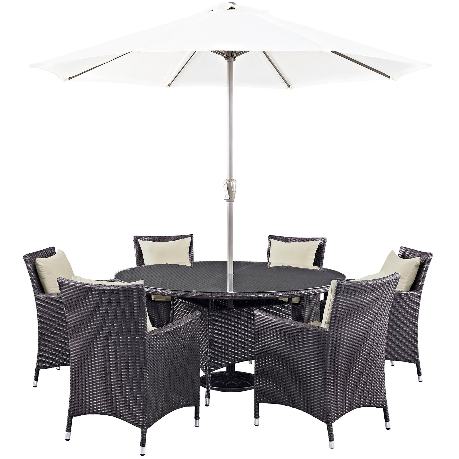 Convene 8 Piece Outdoor Patio Dining Set