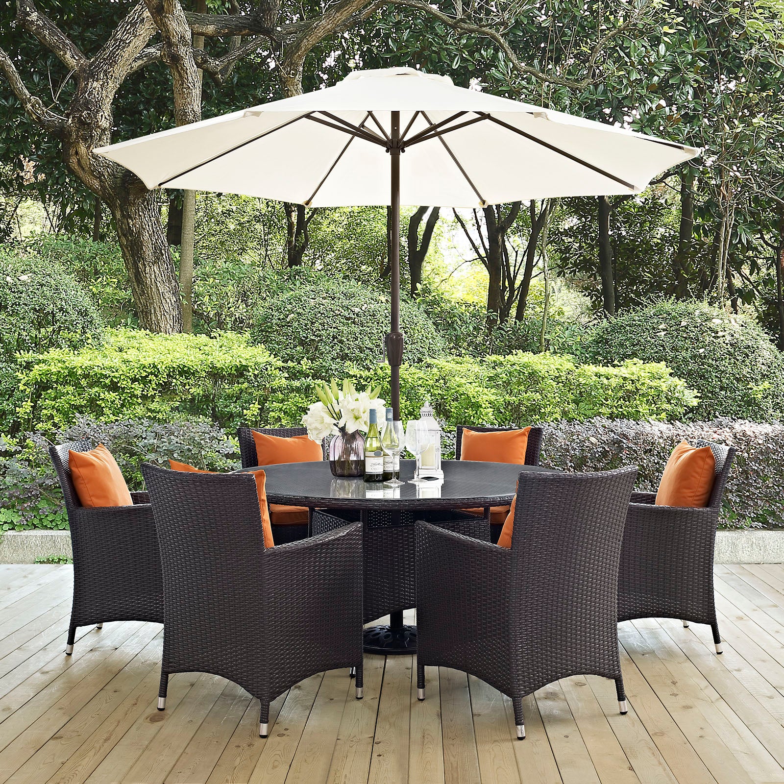 Convene 8 Piece Outdoor Patio Dining Set