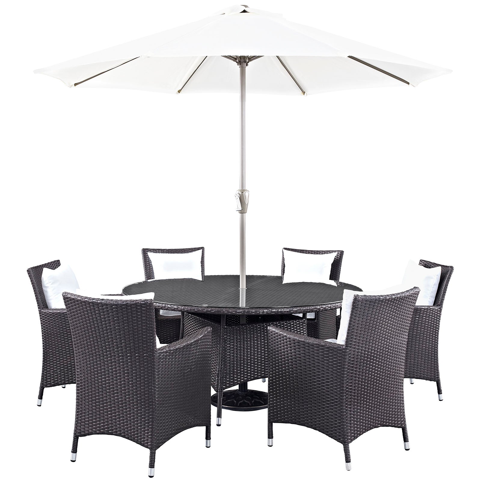 Convene 8 Piece Outdoor Patio Dining Set