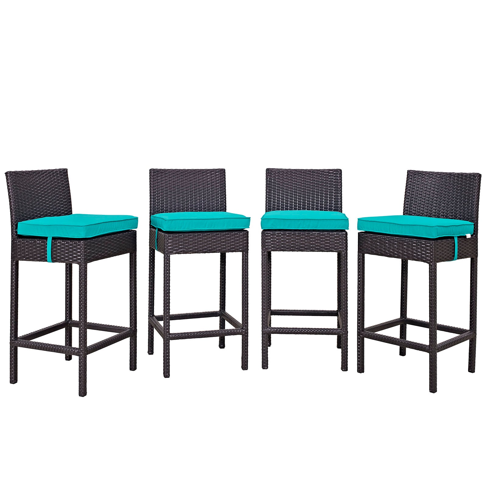 Convene 4 Piece Outdoor Patio Pub Set