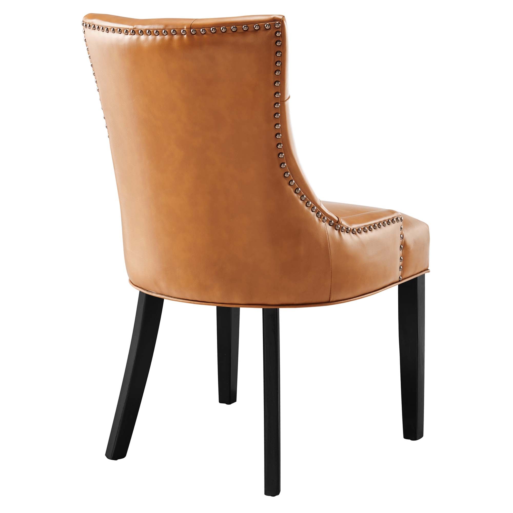 Regent Tufted Vegan Leather Dining Chair