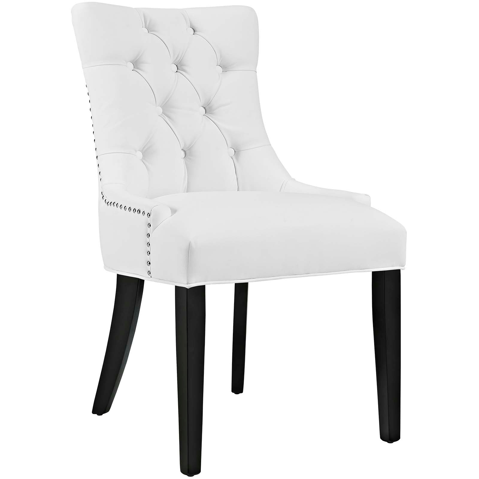 Regent Tufted Vegan Leather Dining Chair