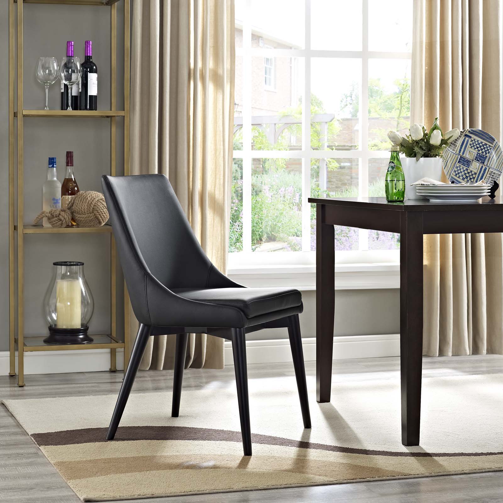 Viscount Vegan Leather Dining Chair