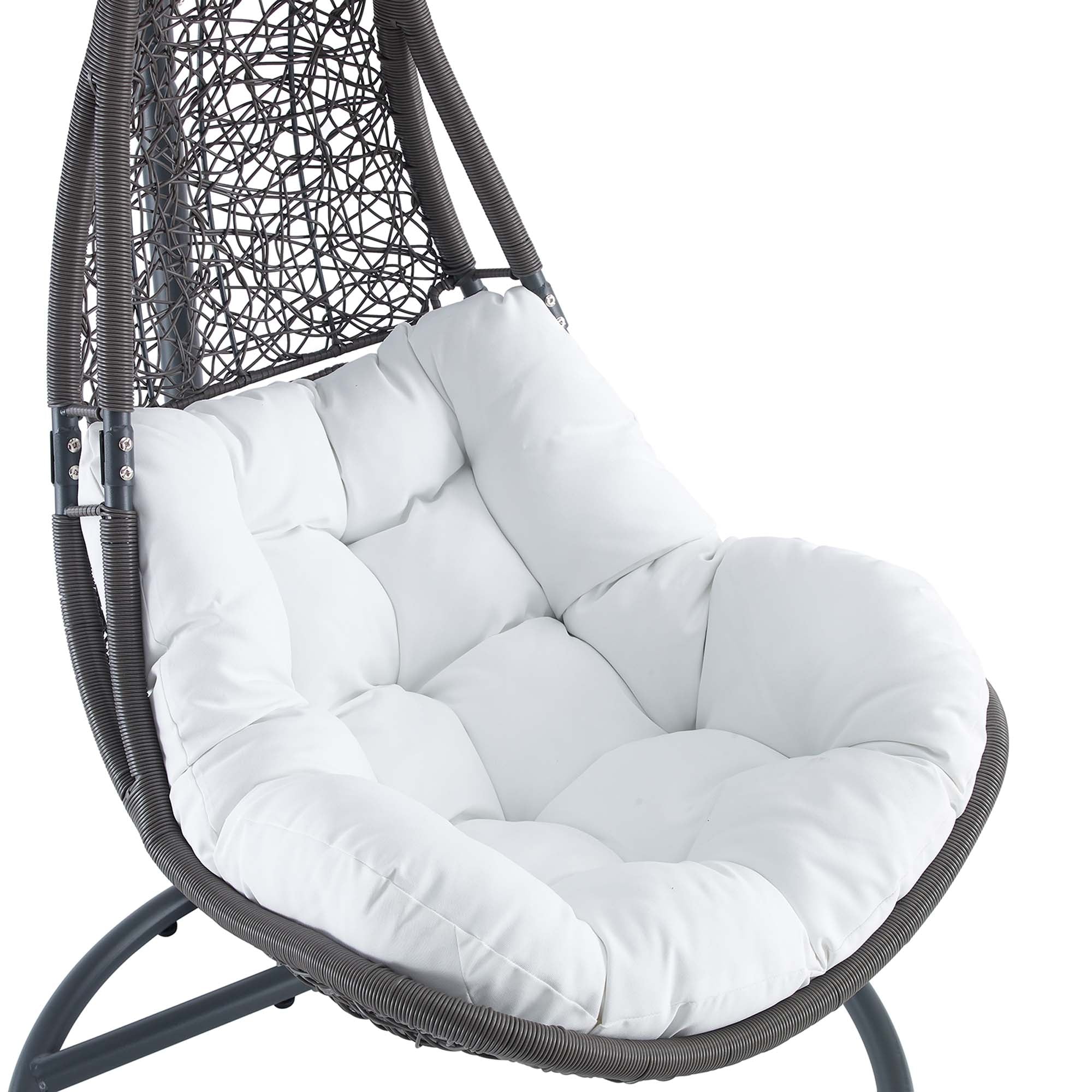 Abate Wicker Rattan Outdoor Patio Swing Chair