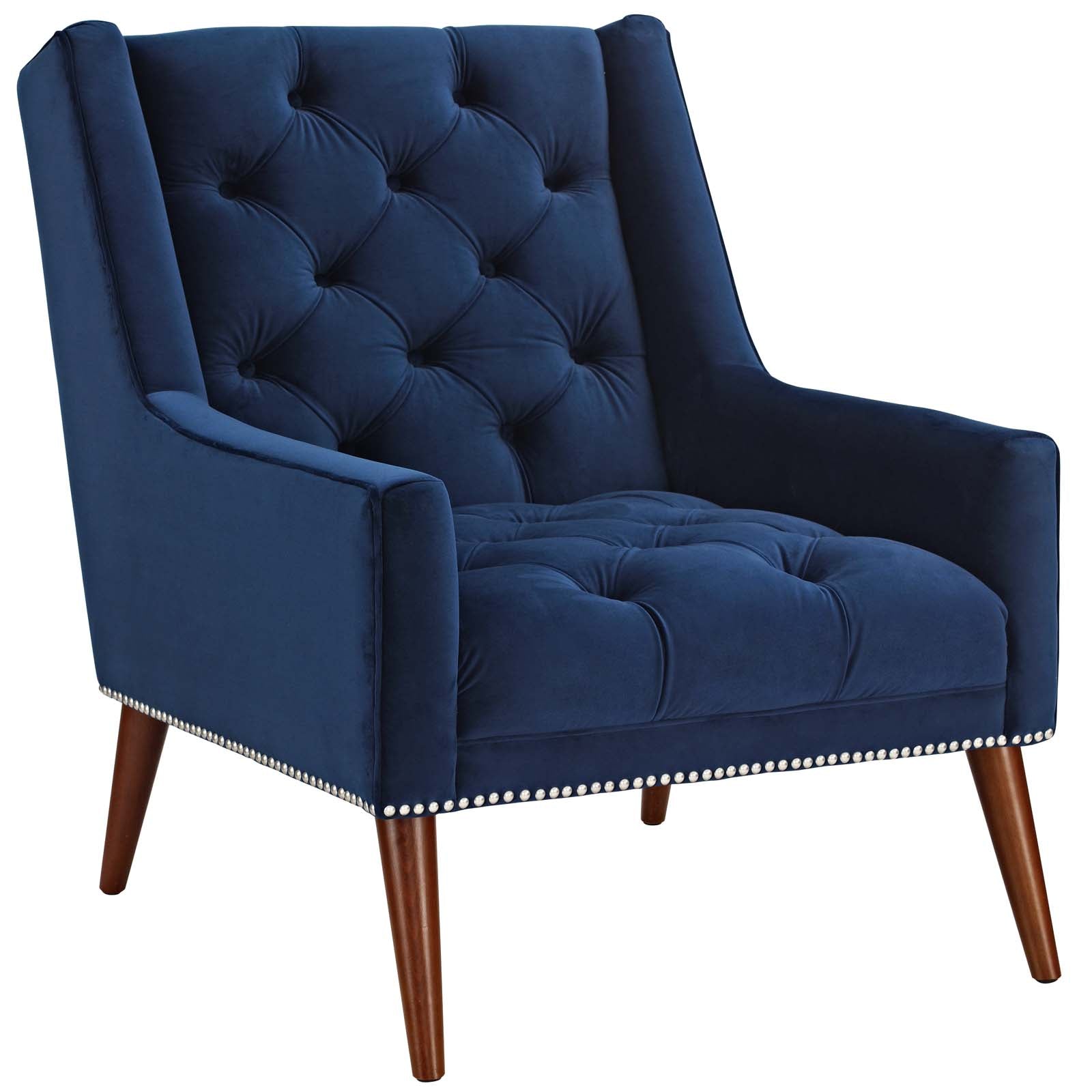 Peruse Velvet Armchair