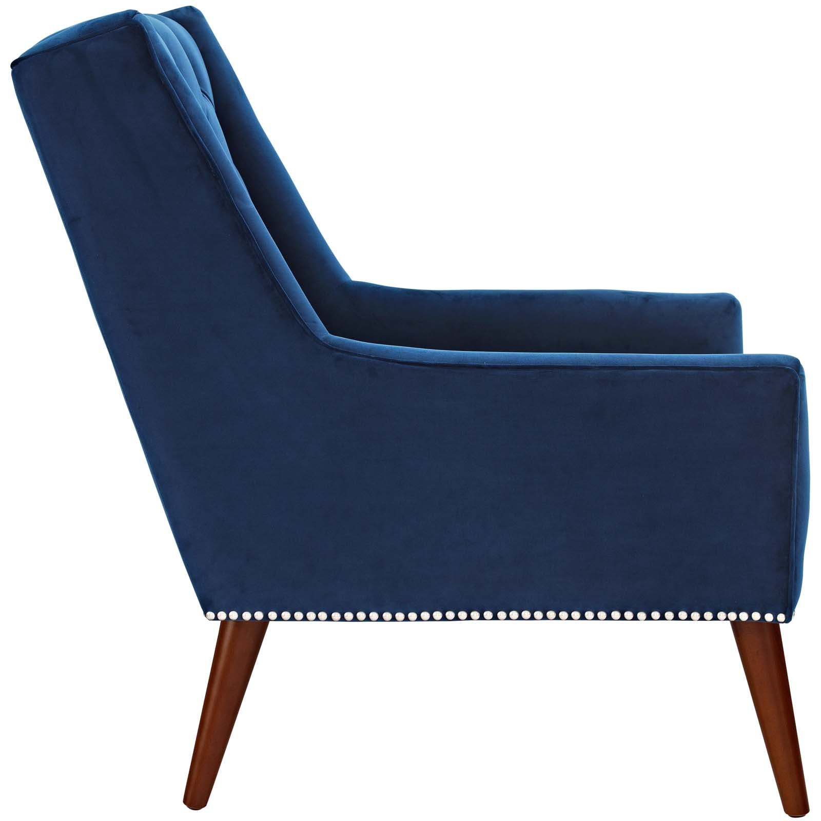 Peruse Velvet Armchair