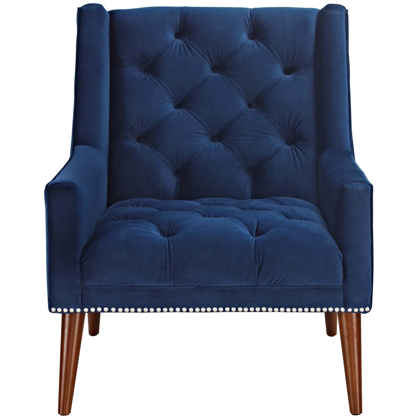 Peruse Velvet Armchair