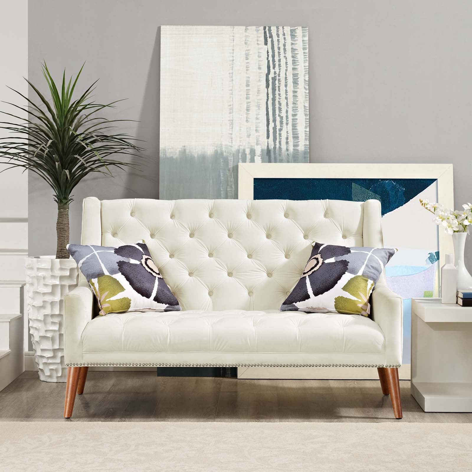 Peruse Performance Velvet Loveseat