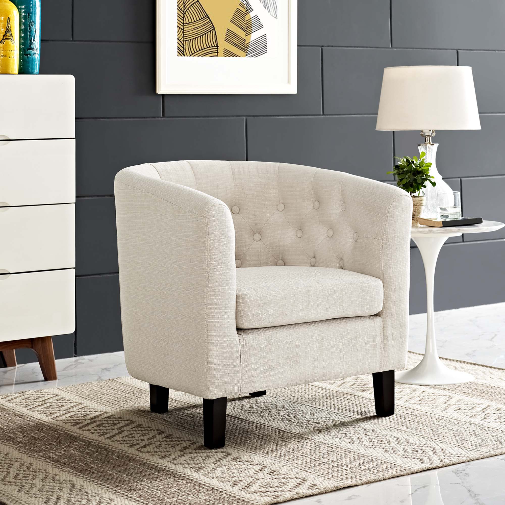 Prospect Upholstered Fabric Armchair