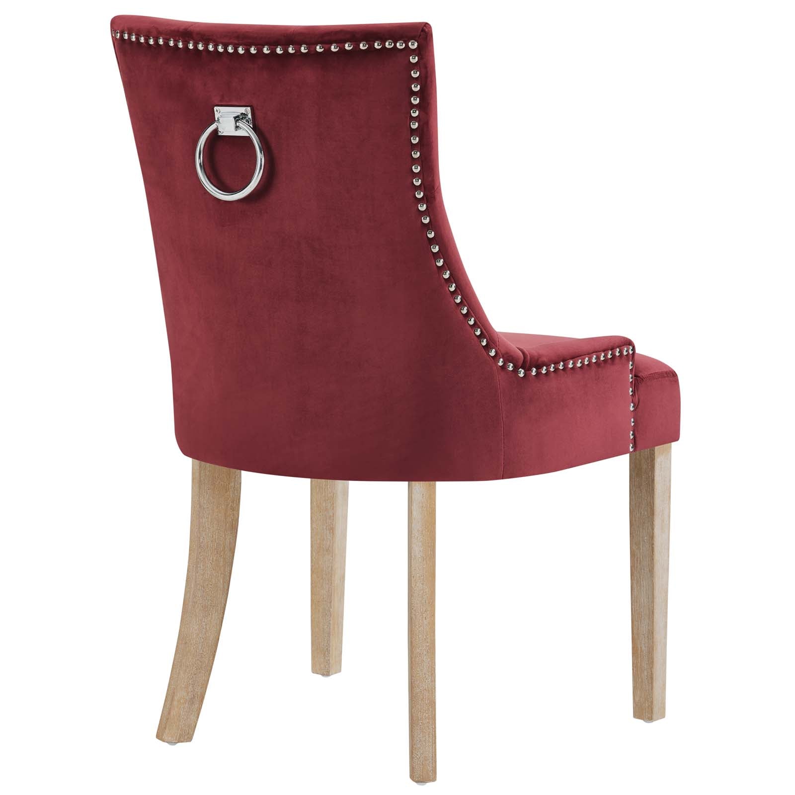 Pose Performance Velvet Dining Chair