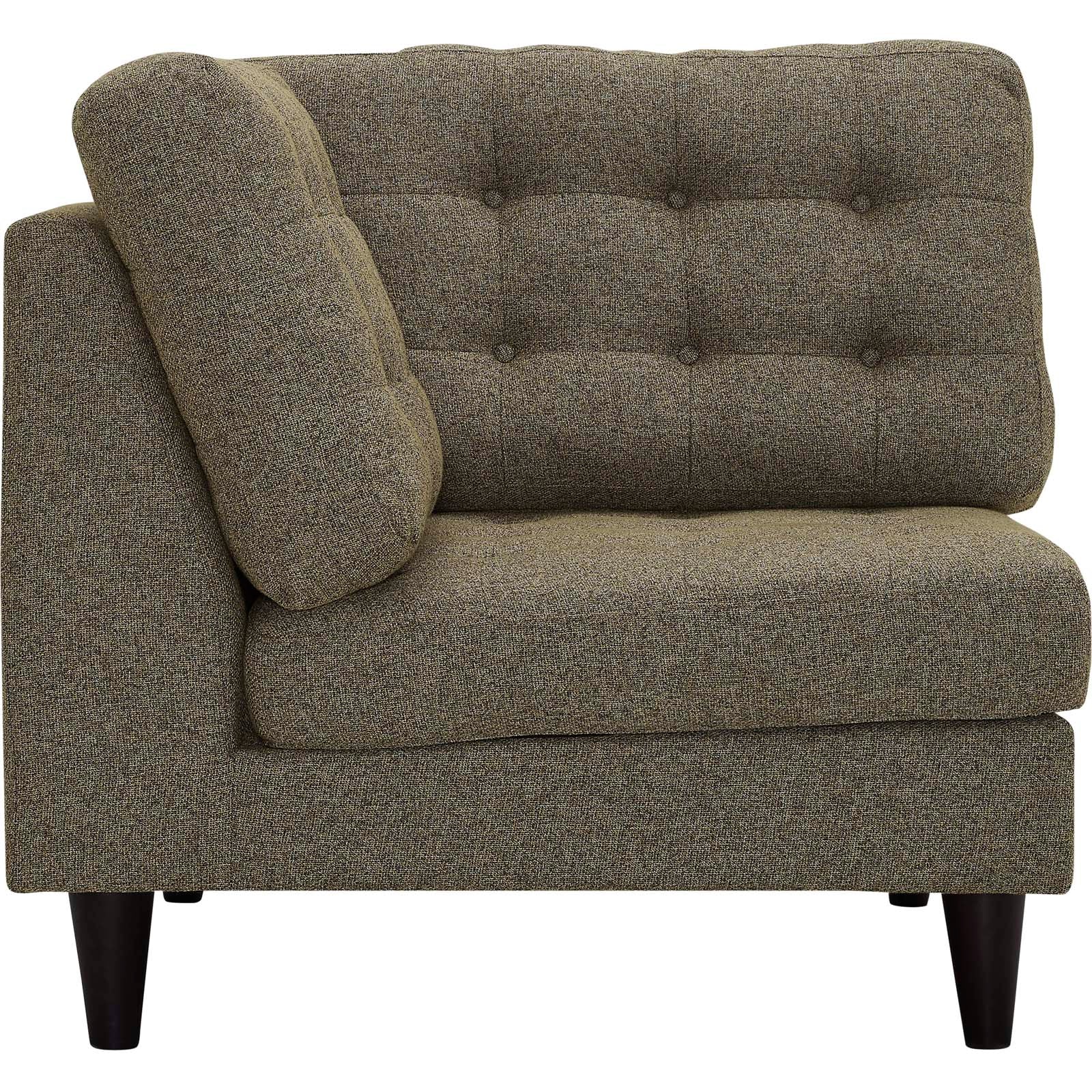 Empress Upholstered Fabric Corner Sofa