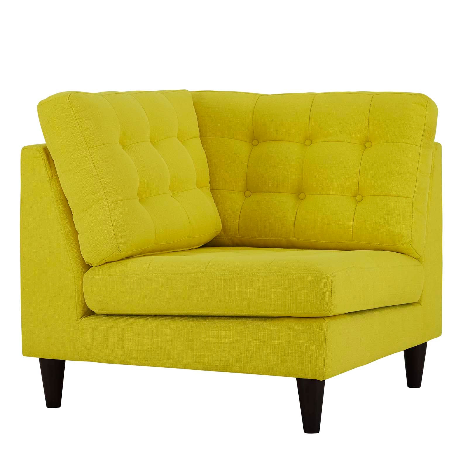 Empress Upholstered Fabric Corner Sofa