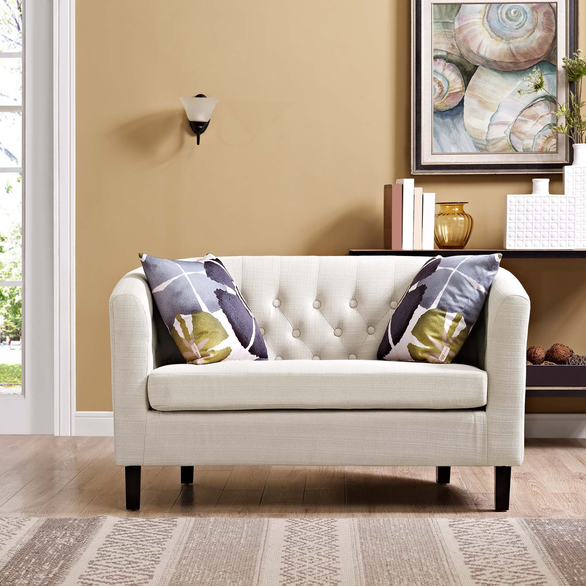 Prospect Upholstered Fabric Loveseat