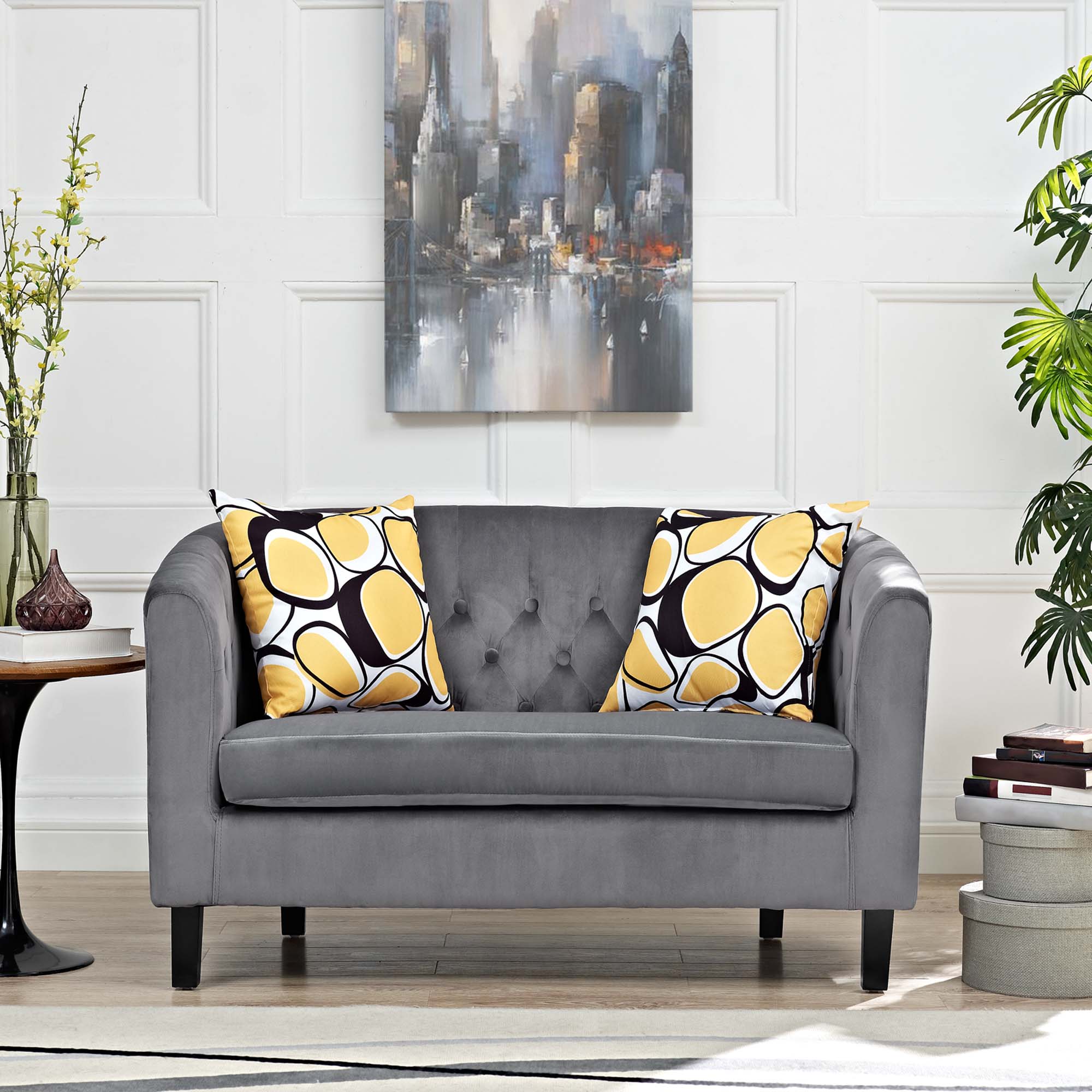 Prospect Performance Velvet Loveseat