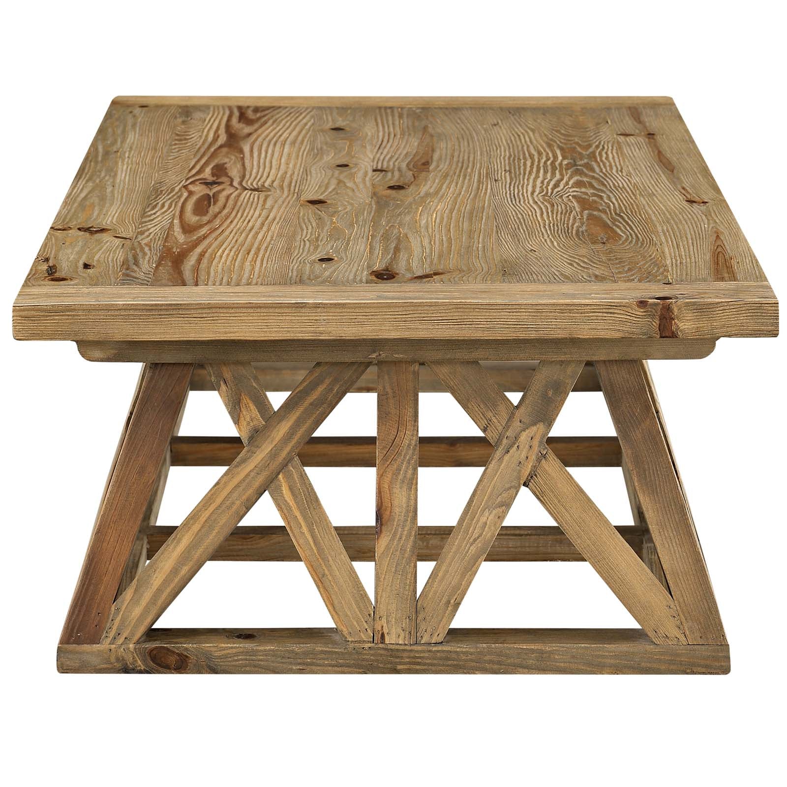 Camp Wood Coffee Table