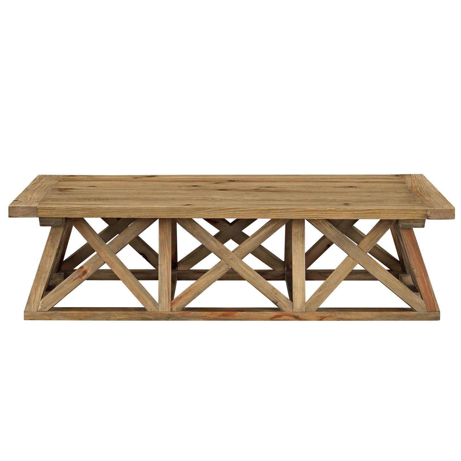 Camp Wood Coffee Table