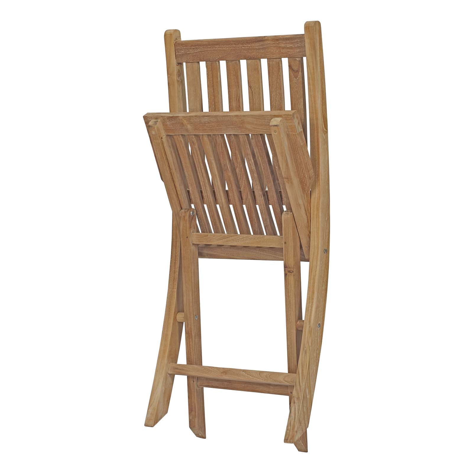 Marina Outdoor Patio Teak Folding Chair