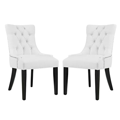 Regent Dining Side Chair Vinyl Set of 2