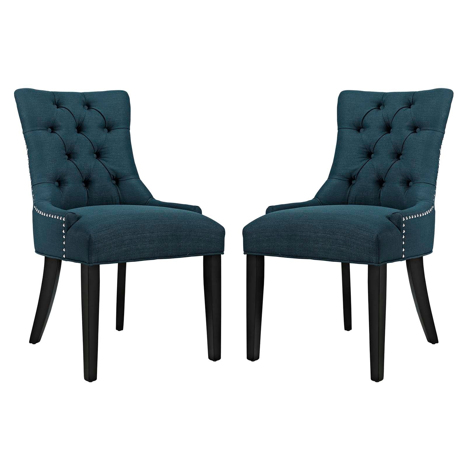 Regent Dining Side Chair Fabric Set of 2