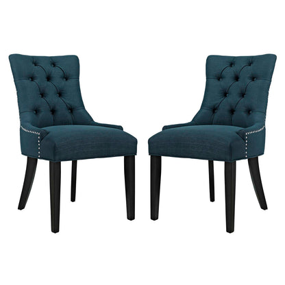 Regent Dining Side Chair Fabric Set of 2