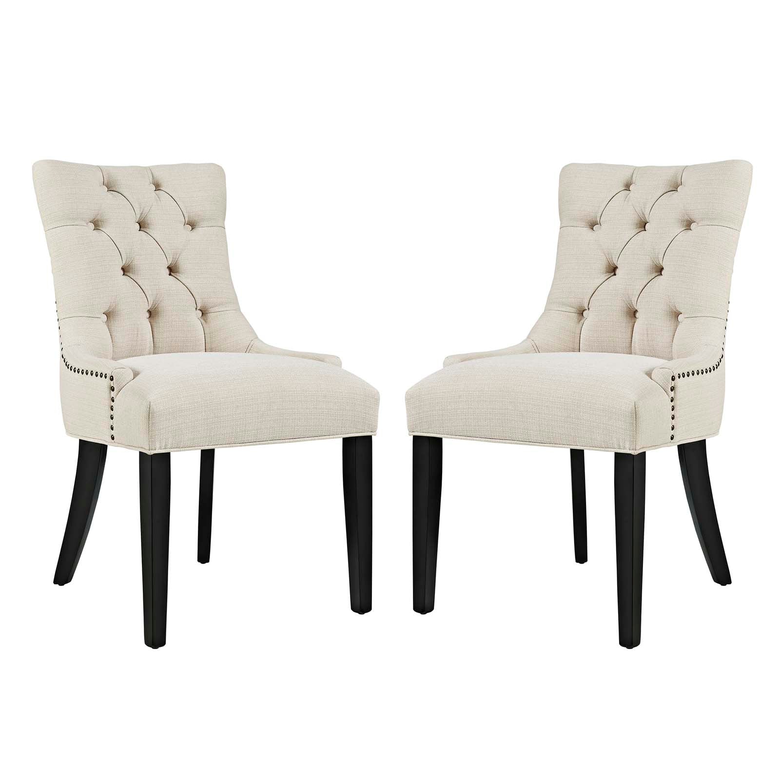 Regent Dining Side Chair Fabric Set of 2