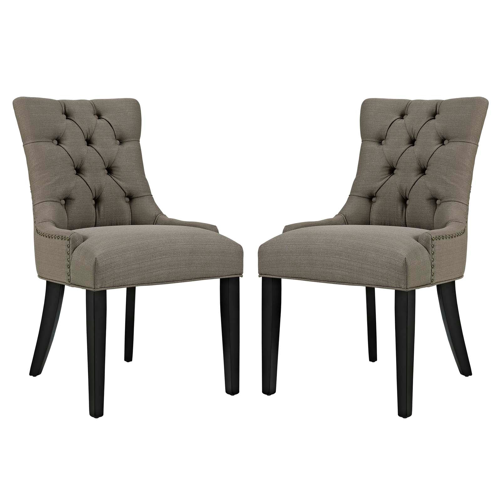 Regent Dining Side Chair Fabric Set of 2