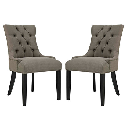 Regent Dining Side Chair Fabric Set of 2