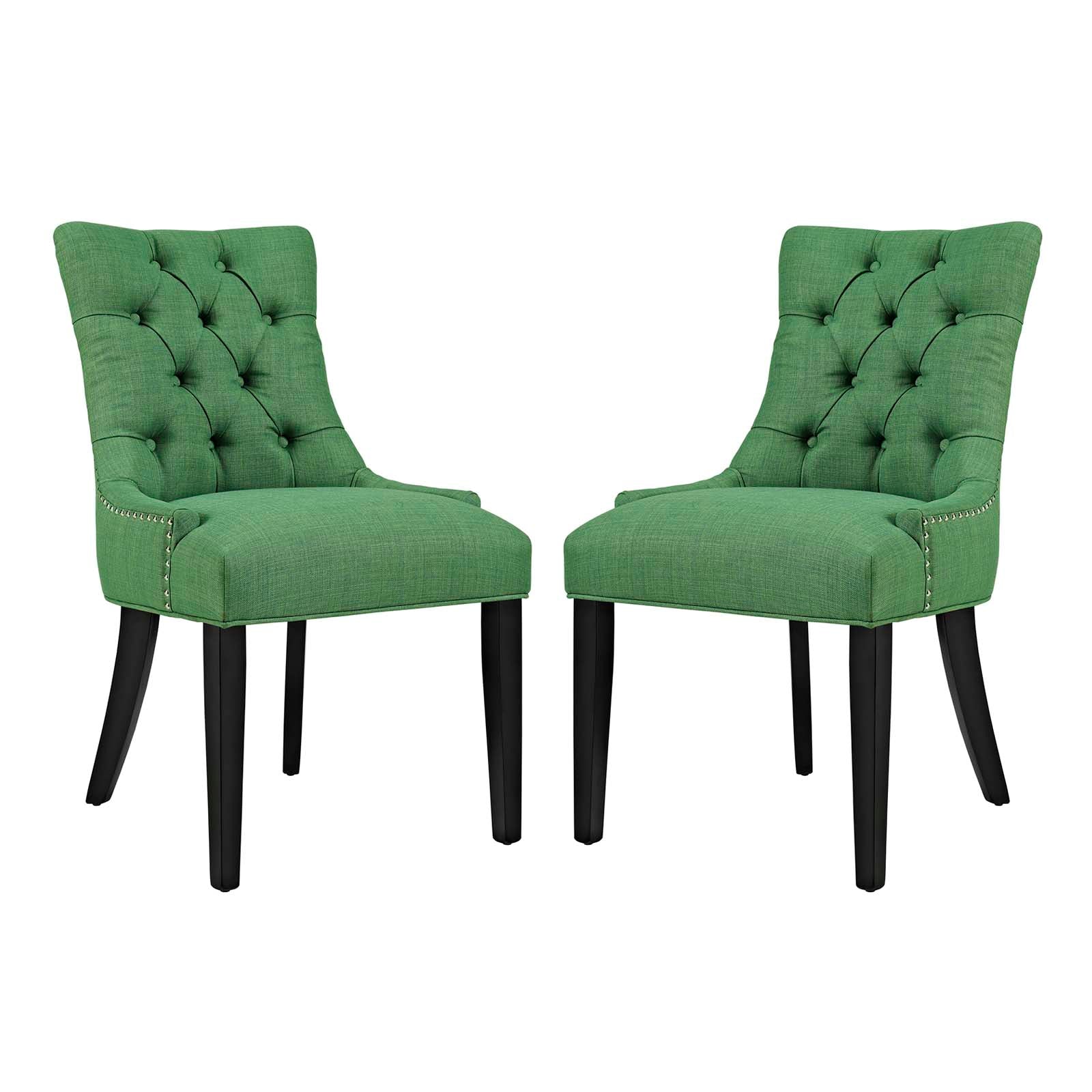 Regent Dining Side Chair Fabric Set of 2