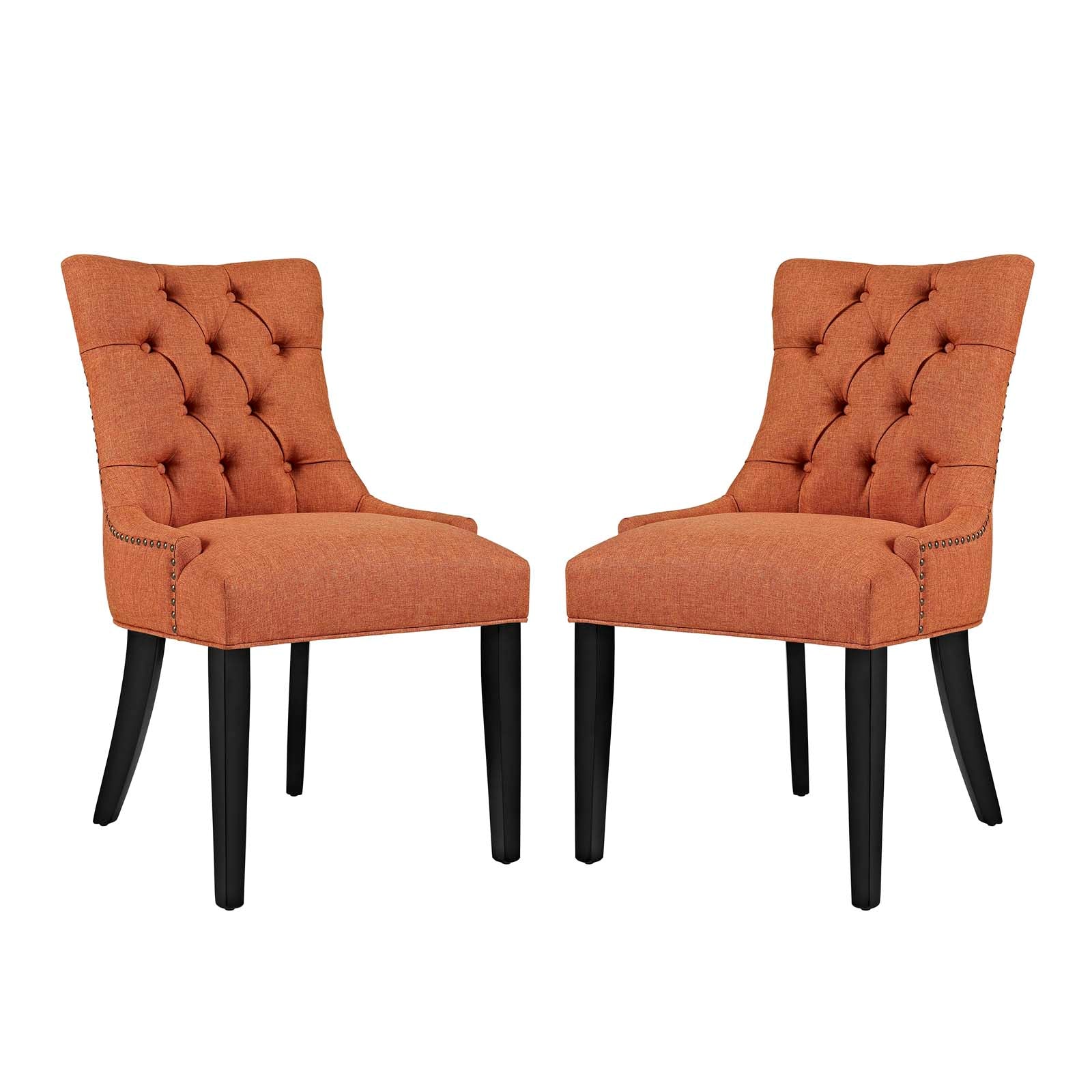 Regent Dining Side Chair Fabric Set of 2