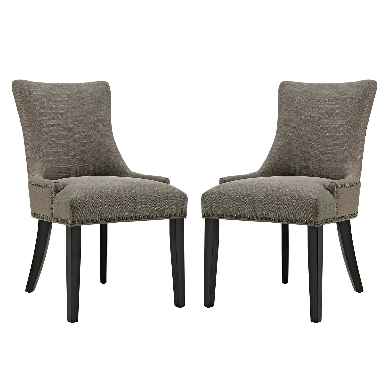 Marquis Dining Side Chair Fabric Set of 2